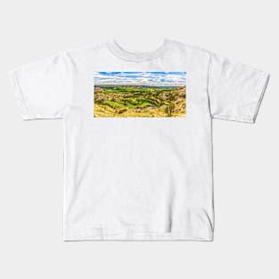 Little Missouri River Oxbow Overlook Kids T-Shirt